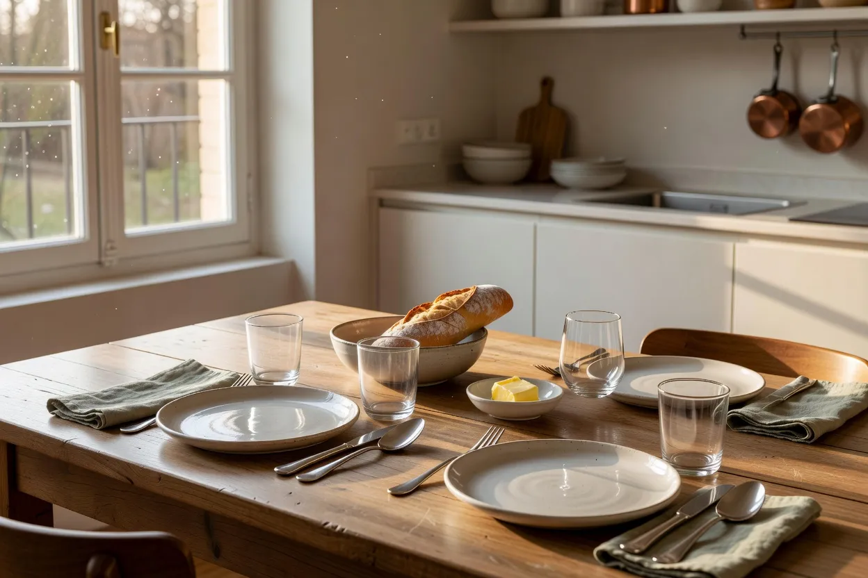 Un repas partagé, temps fort du quotidien recomposé