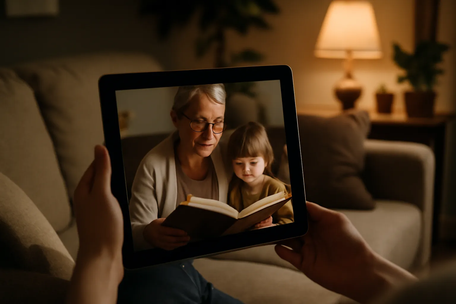 L’appel vidéo avec une activité partagée maintient le lien à distance