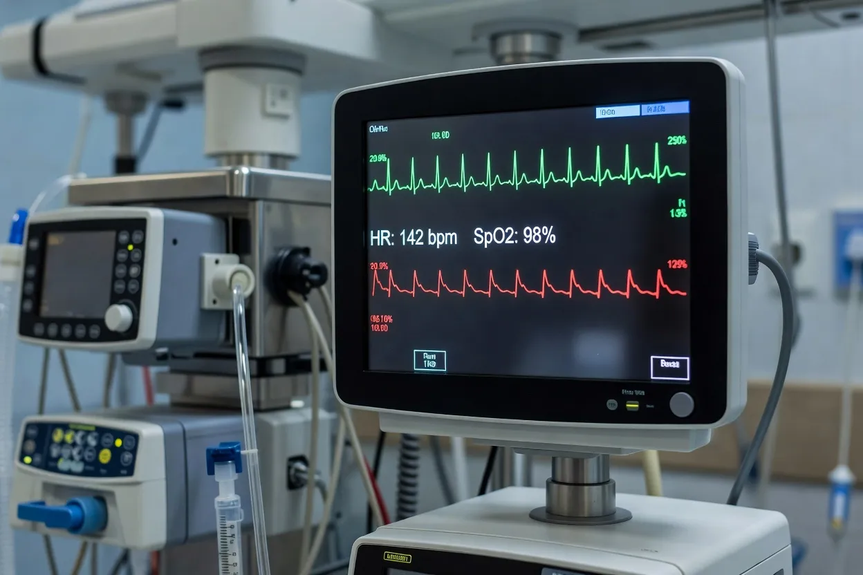 Les moniteurs de surveillance accompagnent chaque étape de l’hospitalisation