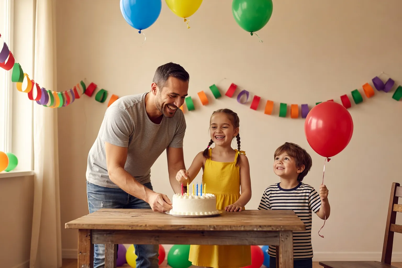 Organiser l'anniversaire de son enfant quand on est papa : le guide sans stress
