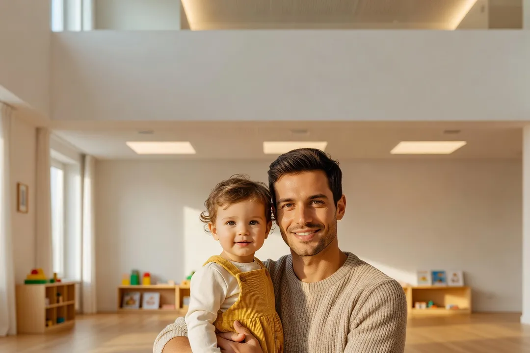Entrée en crèche : le guide du père pour réussir l'adaptation